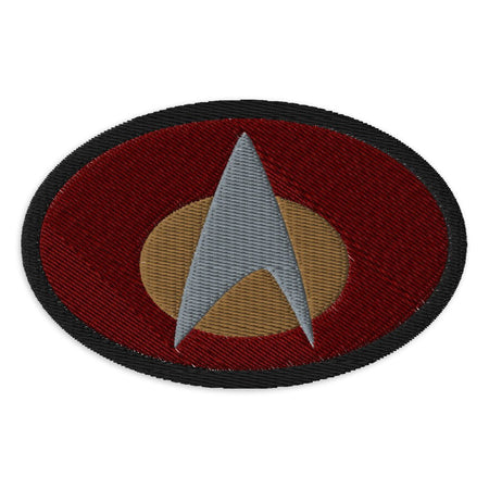 Star Trek: The Next Generation Badge Oval Embroidered Patch - Paramount Shop