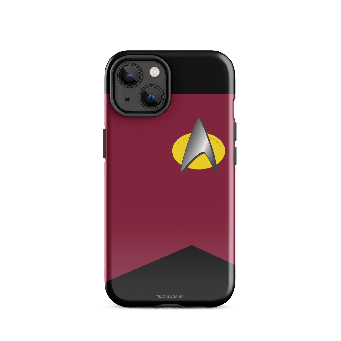 Star Trek: The Next Generation Command Uniform Tough Phone Case - iPhone - Paramount Shop