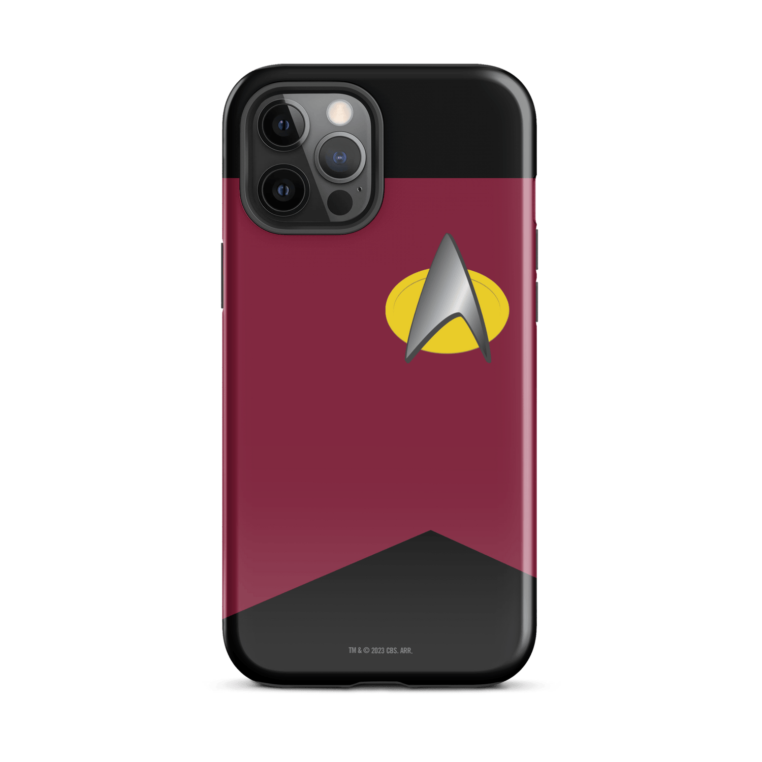 Star Trek: The Next Generation Command Uniform Tough Phone Case - iPhone - Paramount Shop