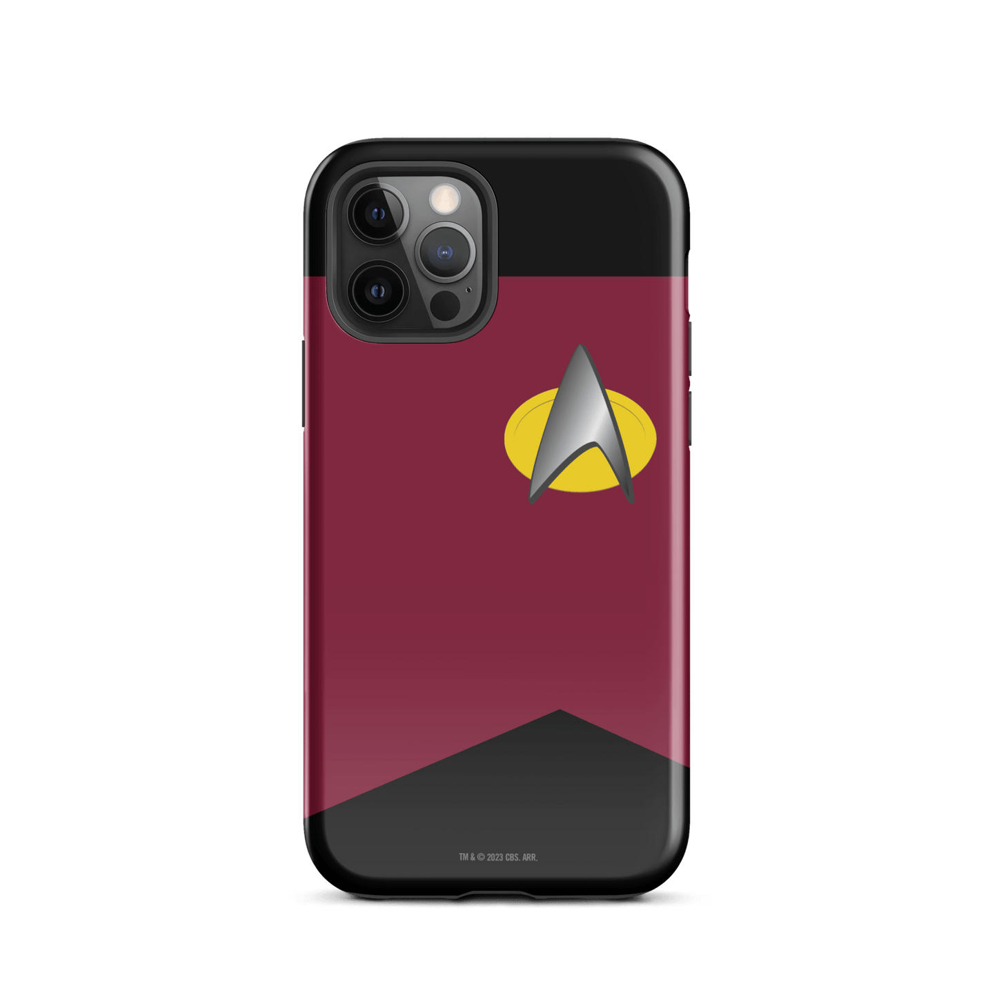 Star Trek: The Next Generation Command Uniform Tough Phone Case - iPhone - Paramount Shop