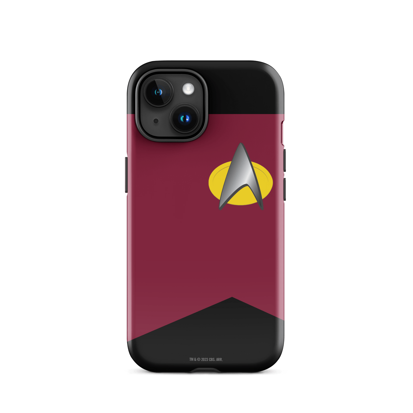 Star Trek: The Next Generation Command Uniform Tough Phone Case - iPhone - Paramount Shop