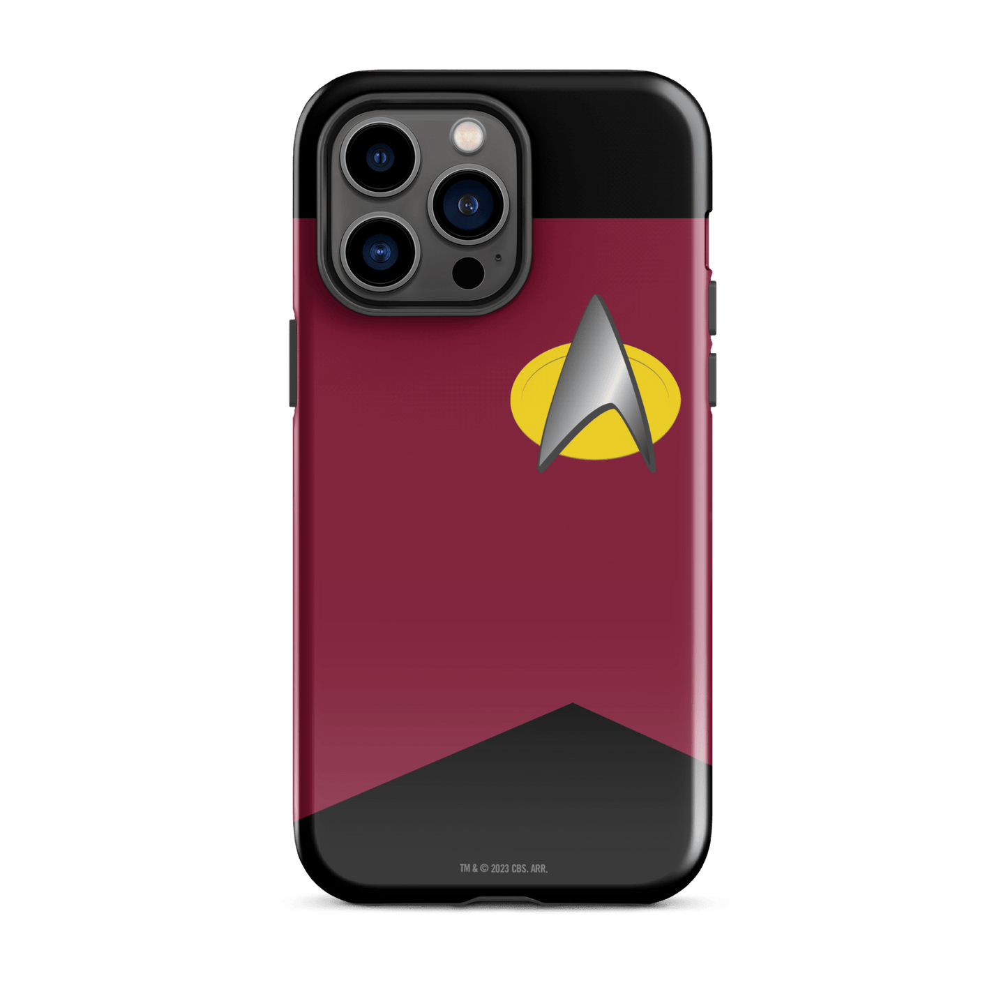 Star Trek: The Next Generation Command Uniform Tough Phone Case - iPhone - Paramount Shop