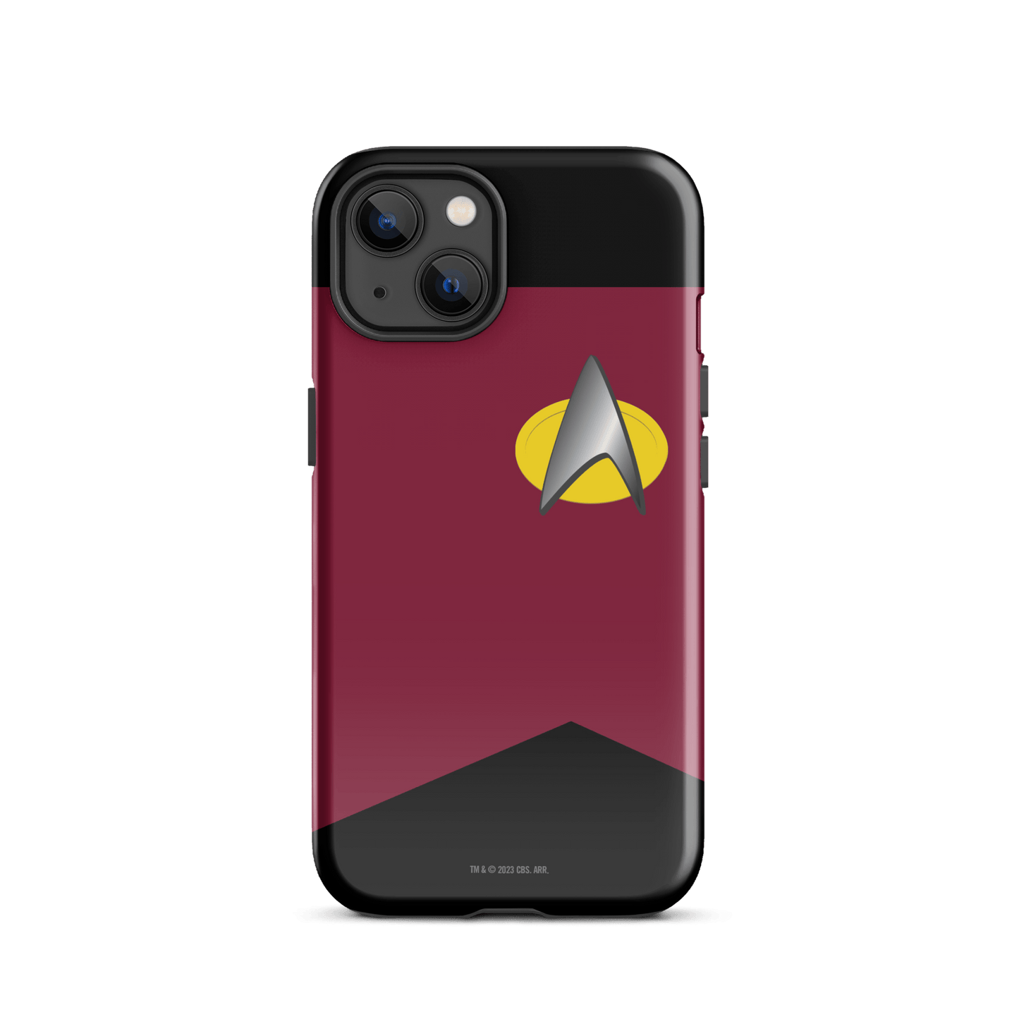 Star Trek: The Next Generation Command Uniform Tough Phone Case - iPhone - Paramount Shop