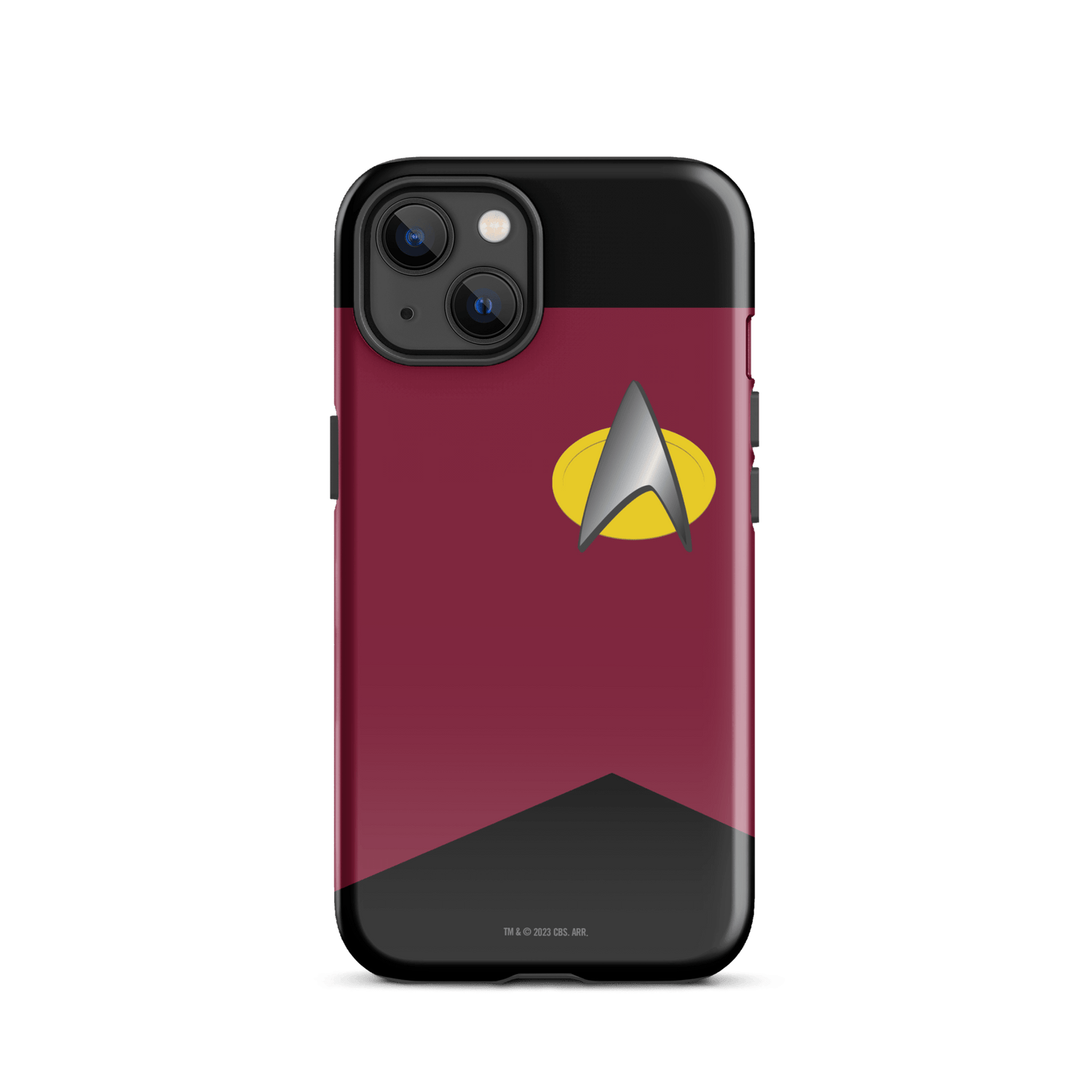 Star Trek: The Next Generation Command Uniform Tough Phone Case - iPhone - Paramount Shop