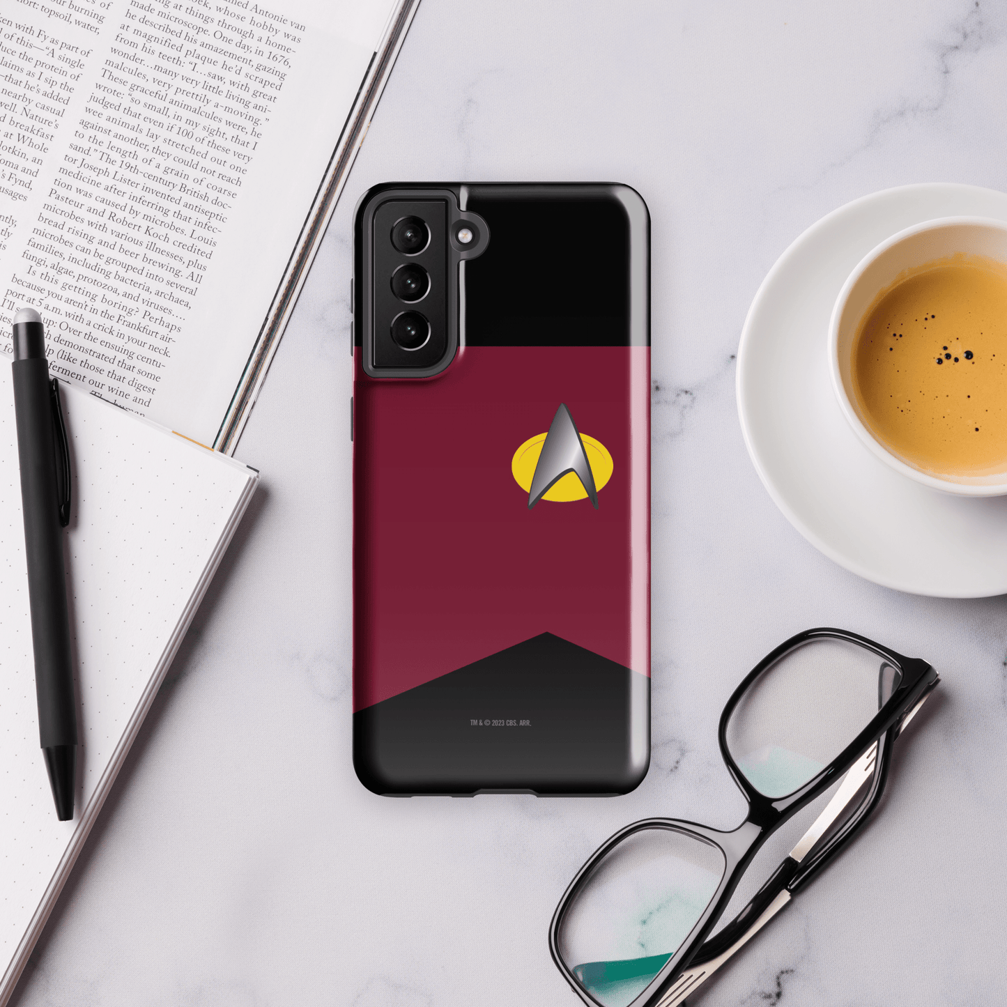 Star Trek: The Next Generation Command Uniform Tough Phone Case - Samsung - Paramount Shop