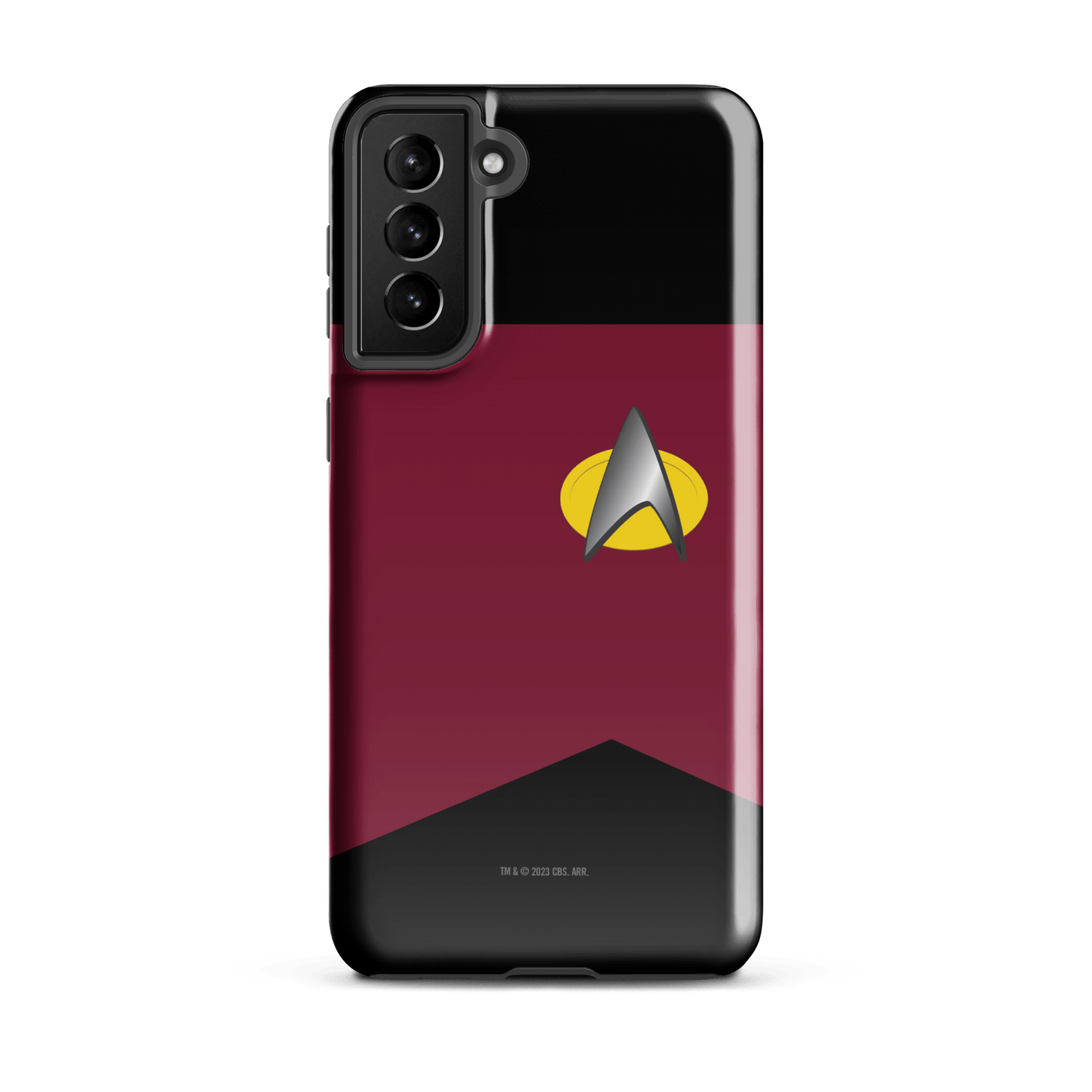 Star Trek: The Next Generation Command Uniform Tough Phone Case - Samsung - Paramount Shop