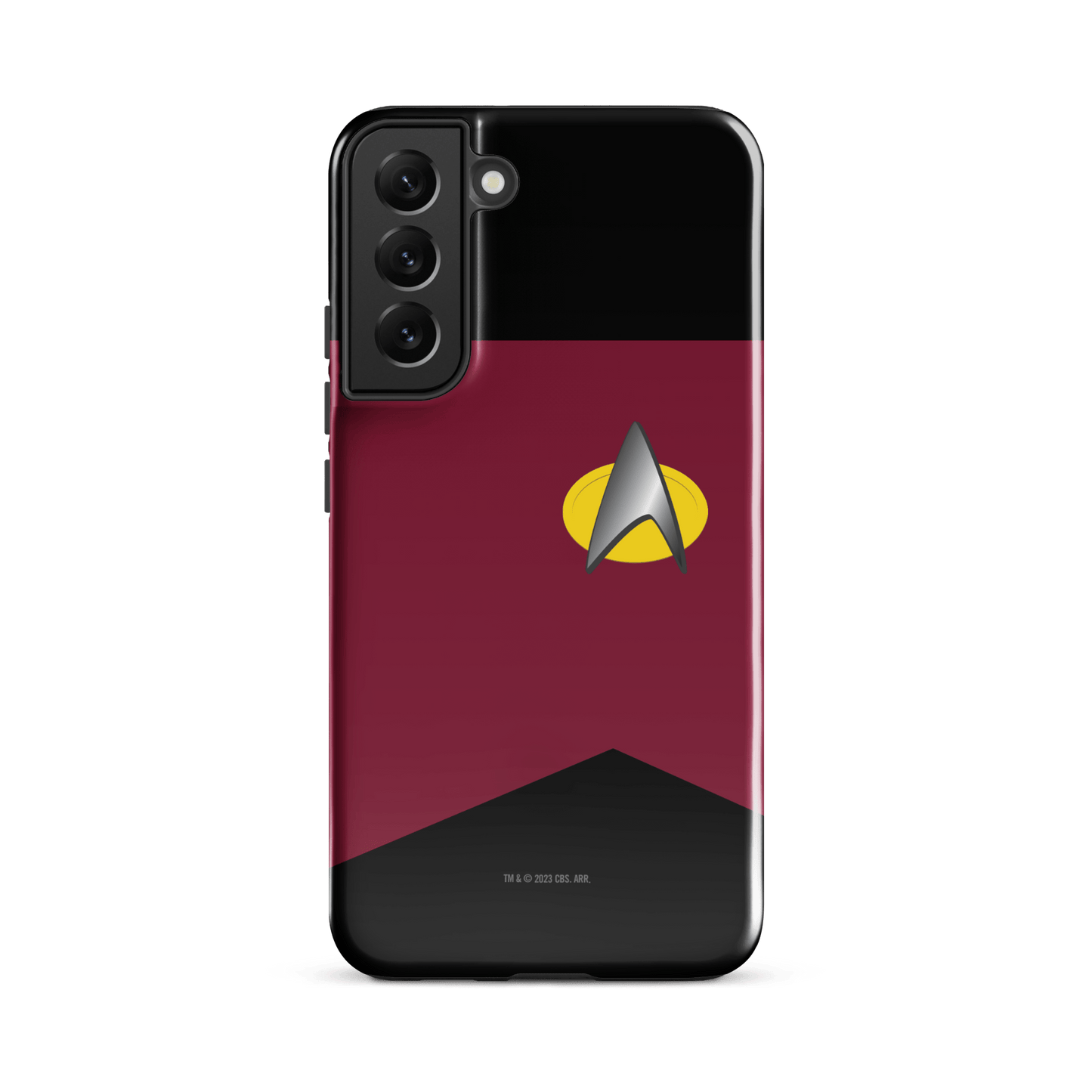 Star Trek: The Next Generation Command Uniform Tough Phone Case - Samsung - Paramount Shop