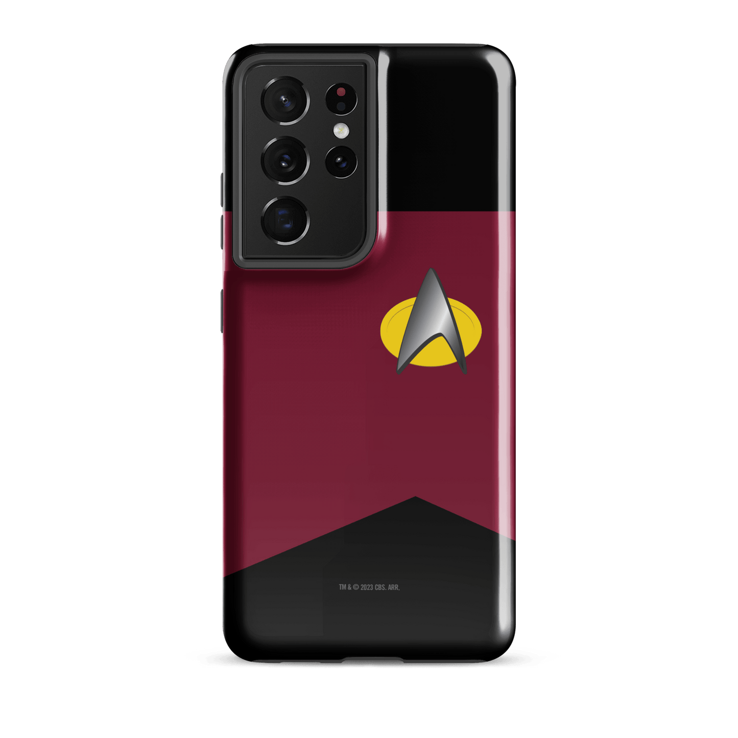 Star Trek: The Next Generation Command Uniform Tough Phone Case - Samsung - Paramount Shop