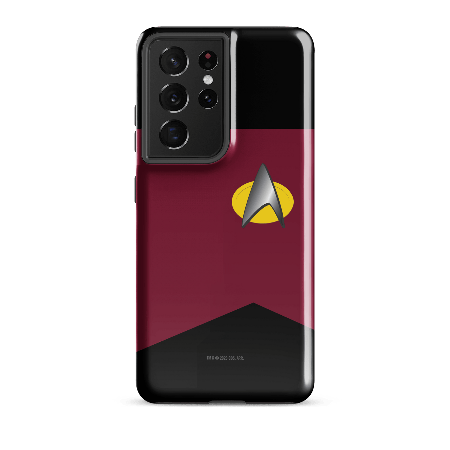 Star Trek: The Next Generation Command Uniform Tough Phone Case - Samsung - Paramount Shop