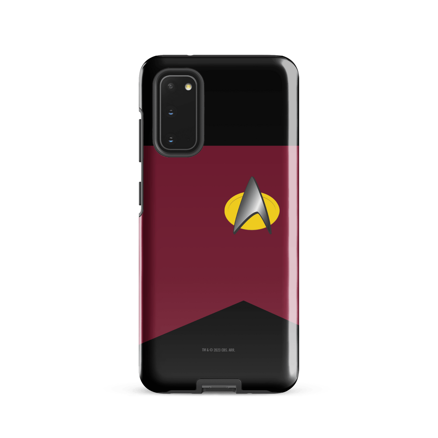 Star Trek: The Next Generation Command Uniform Tough Phone Case - Samsung - Paramount Shop