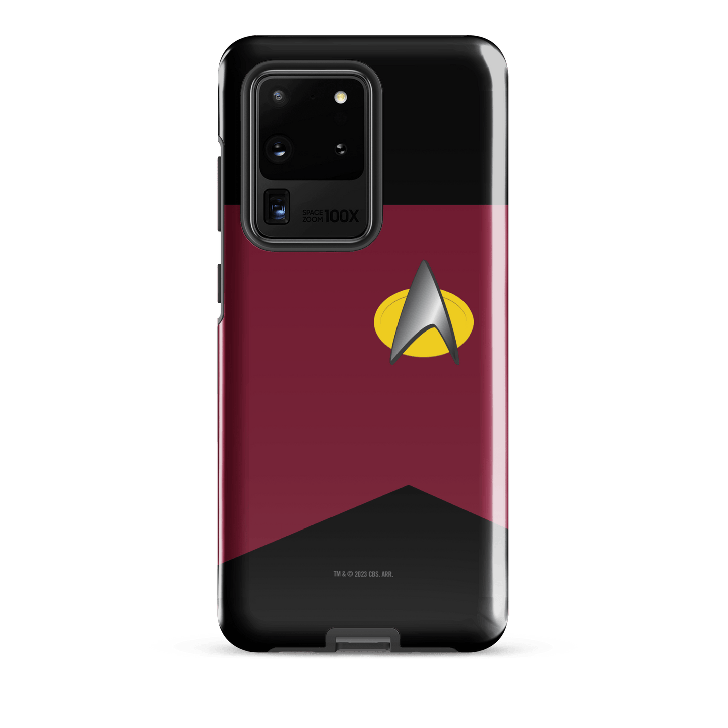 Star Trek: The Next Generation Command Uniform Tough Phone Case - Samsung - Paramount Shop