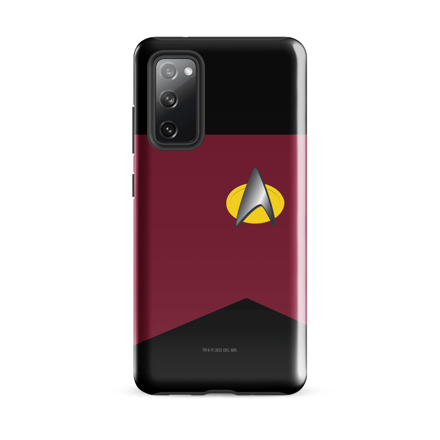 Star Trek: The Next Generation Command Uniform Tough Phone Case - Samsung - Paramount Shop