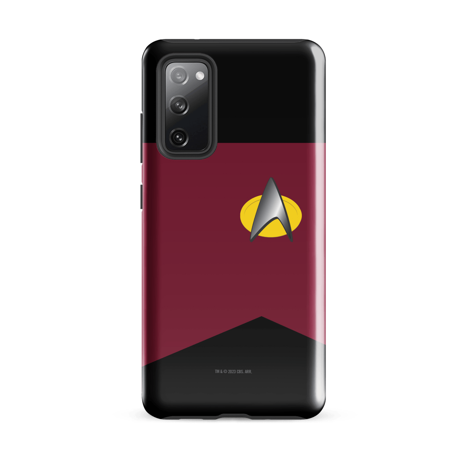 Star Trek: The Next Generation Command Uniform Tough Phone Case - Samsung - Paramount Shop