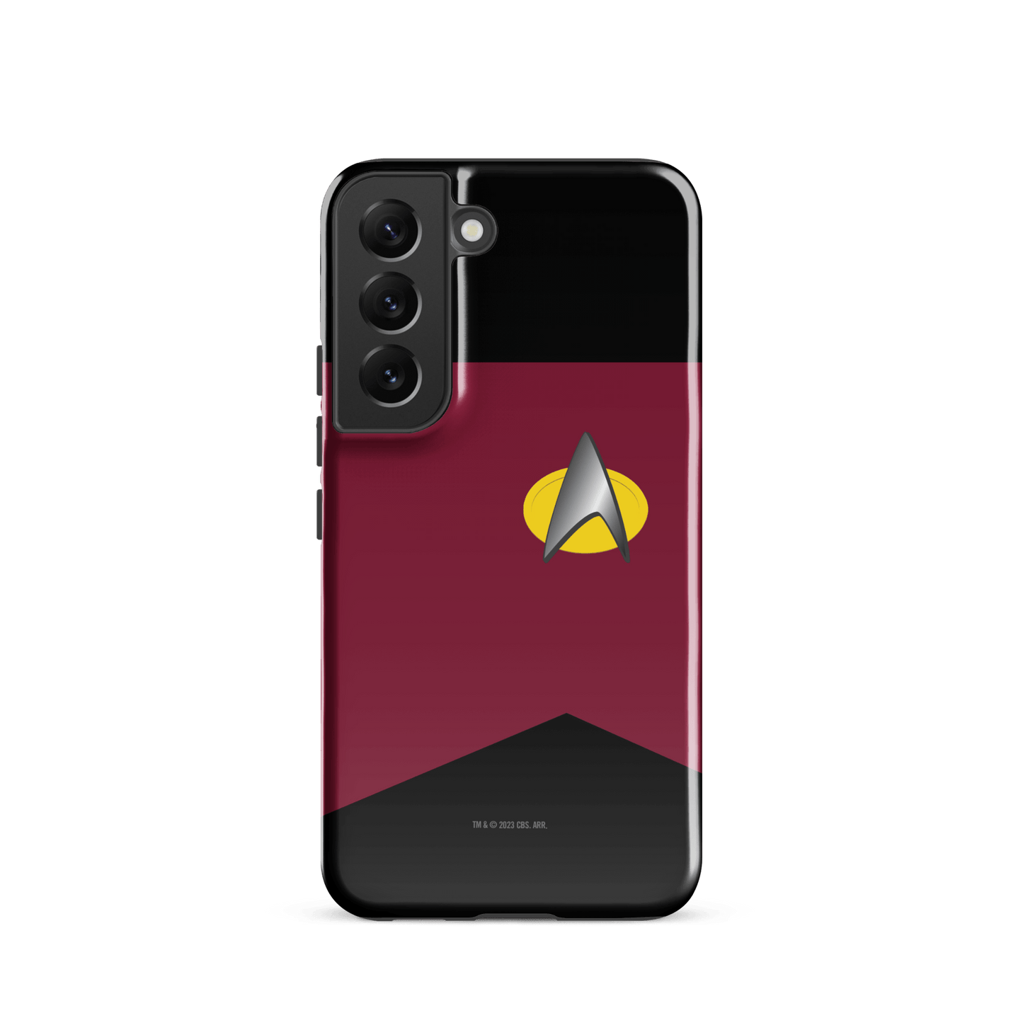 Star Trek: The Next Generation Command Uniform Tough Phone Case - Samsung - Paramount Shop