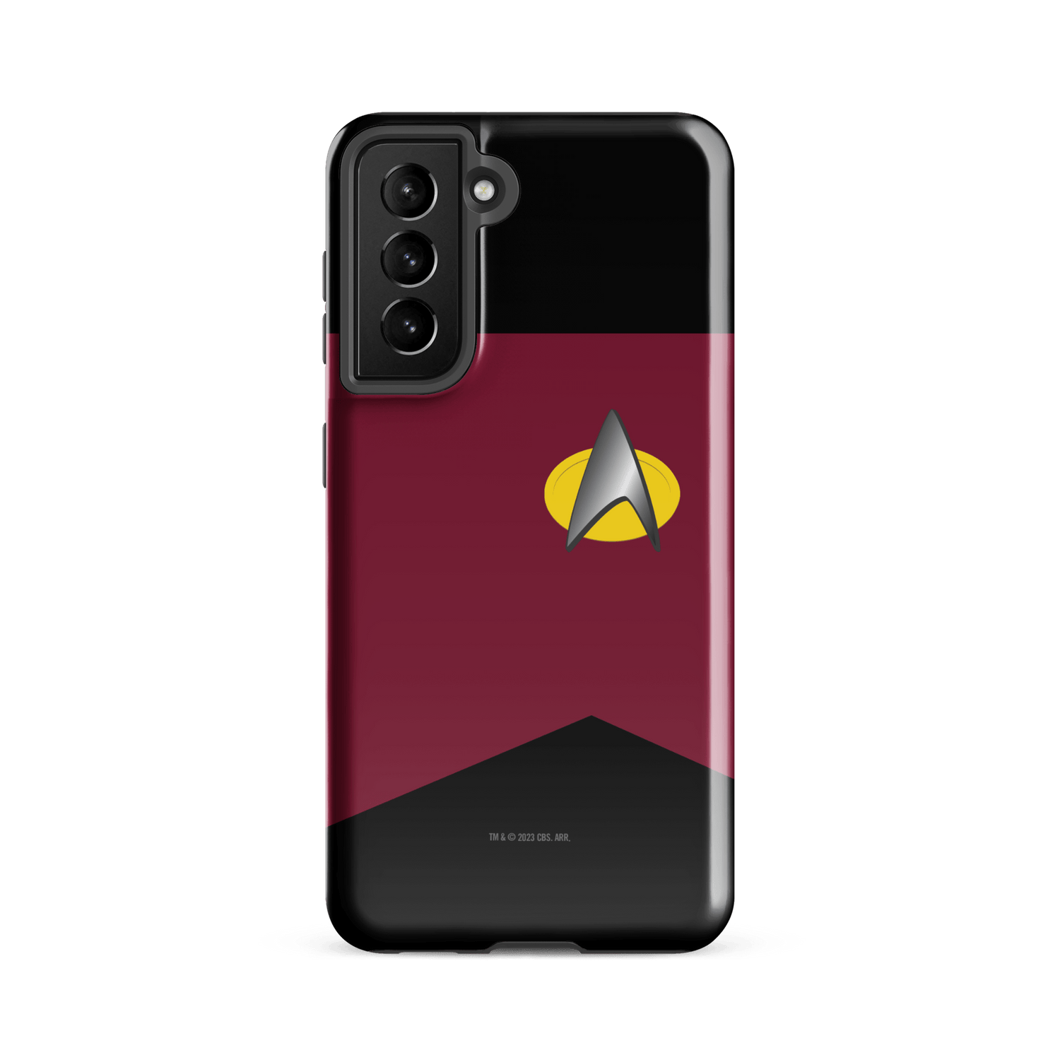 Star Trek: The Next Generation Command Uniform Tough Phone Case - Samsung - Paramount Shop