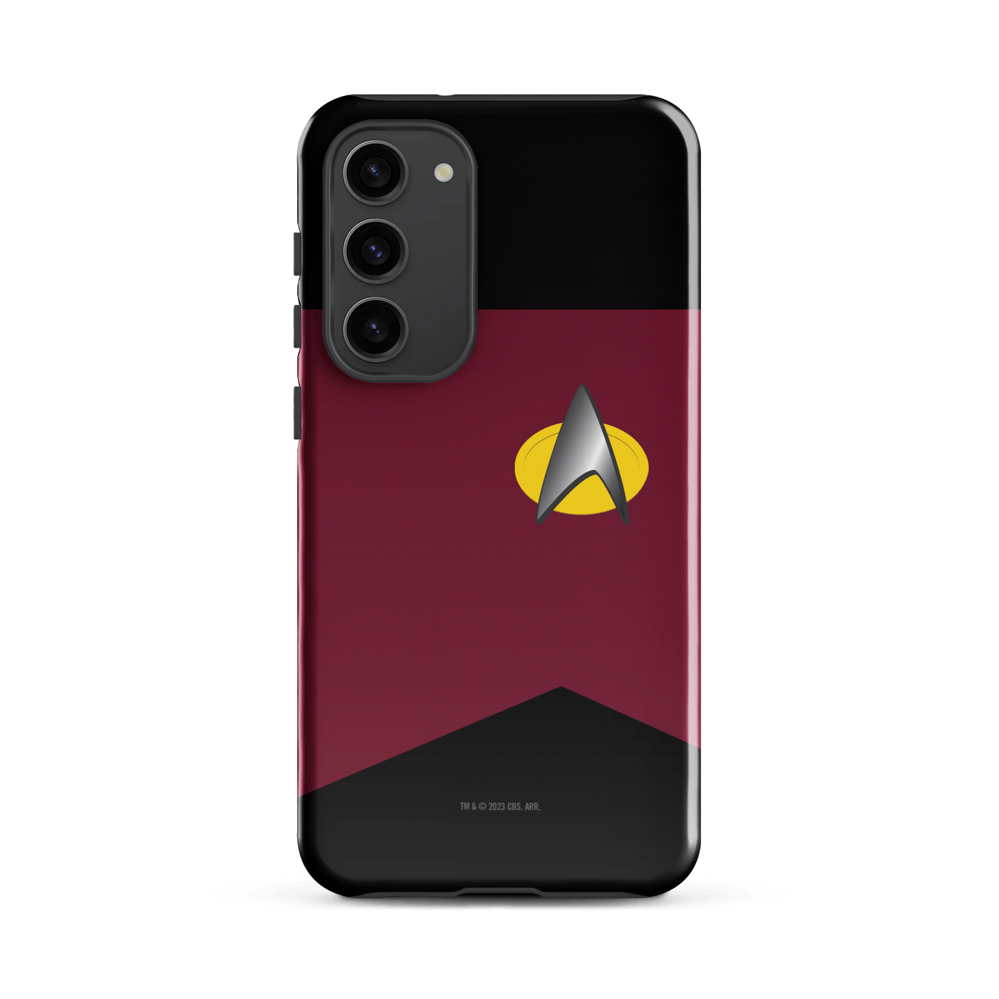 Star Trek: The Next Generation Command Uniform Tough Phone Case - Samsung - Paramount Shop