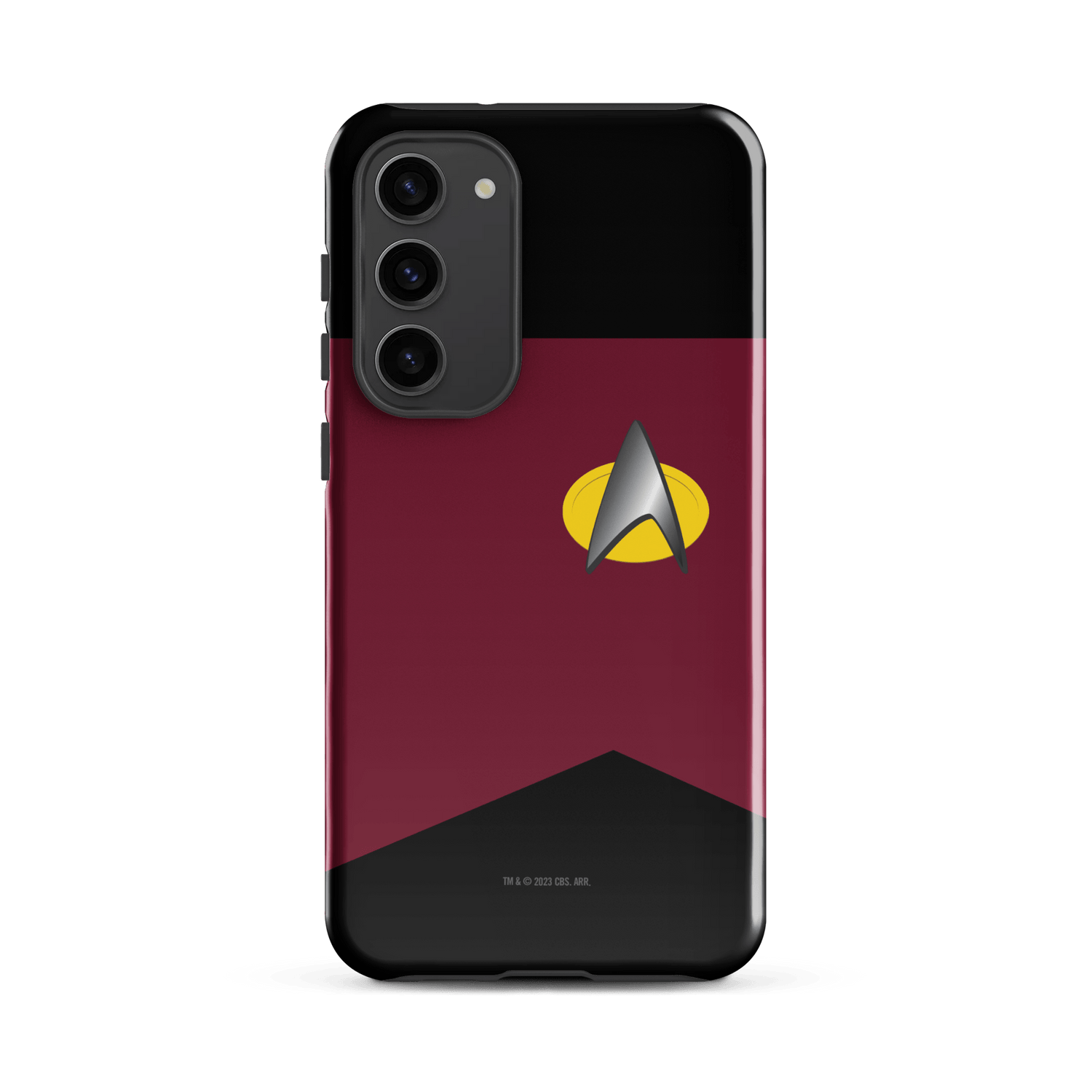 Star Trek: The Next Generation Command Uniform Tough Phone Case - Samsung - Paramount Shop