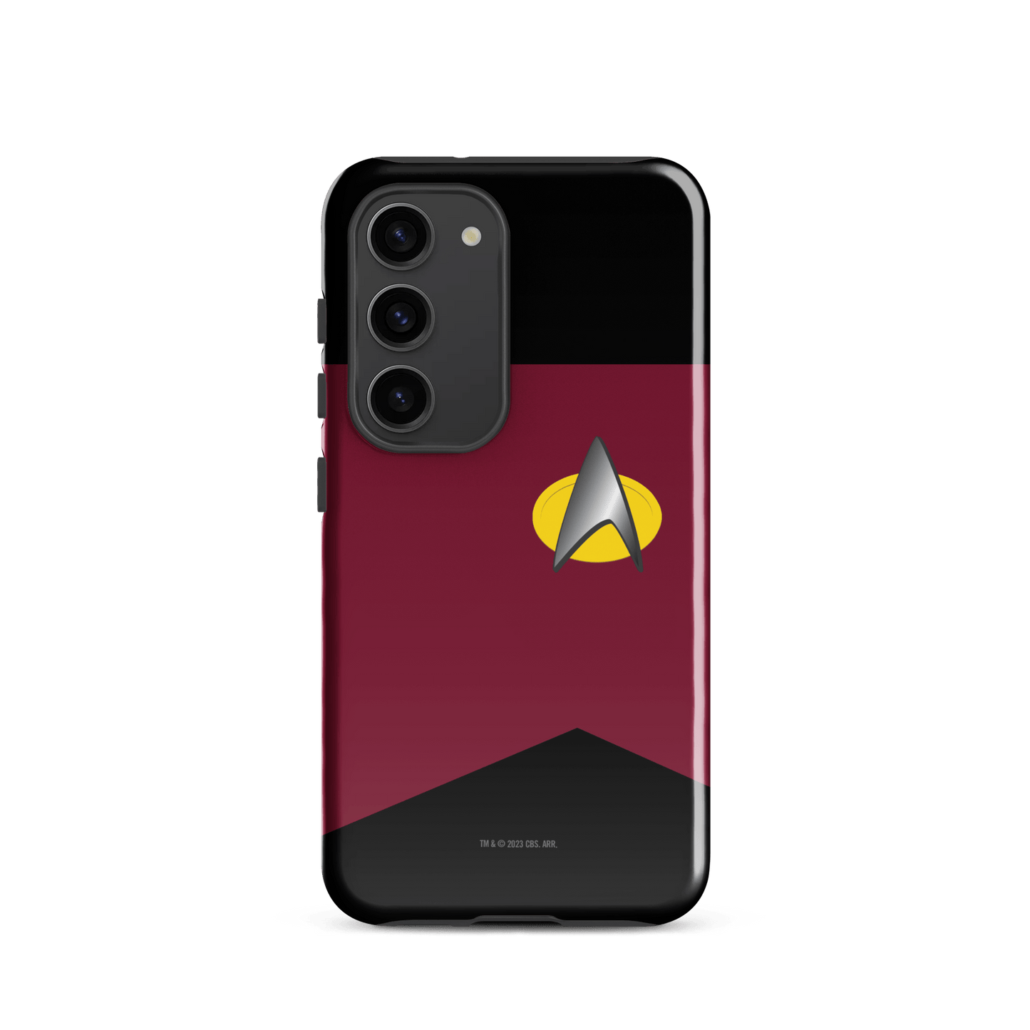 Star Trek: The Next Generation Command Uniform Tough Phone Case - Samsung - Paramount Shop