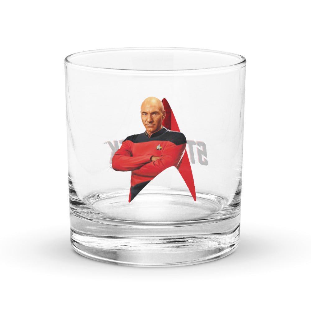 Star Trek: The Next Generation Picard Rocks Glass - Paramount Shop