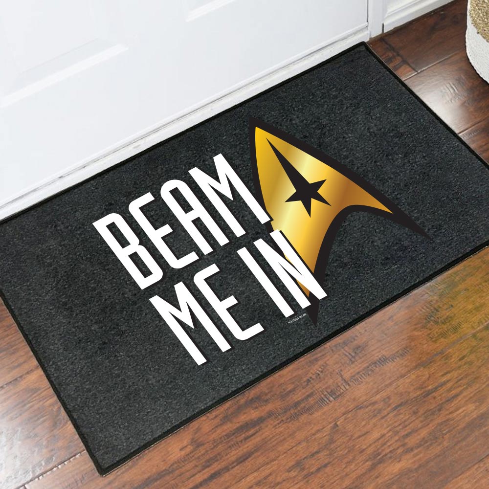 Star Trek: The Original Series Beam Me In Doormat - Paramount Shop