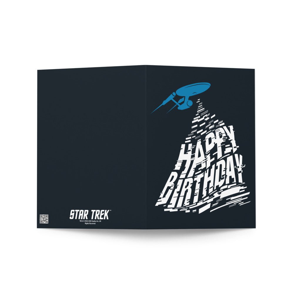 Star Trek: The Original Series Beam Me Up Birthday Card - Paramount Shop