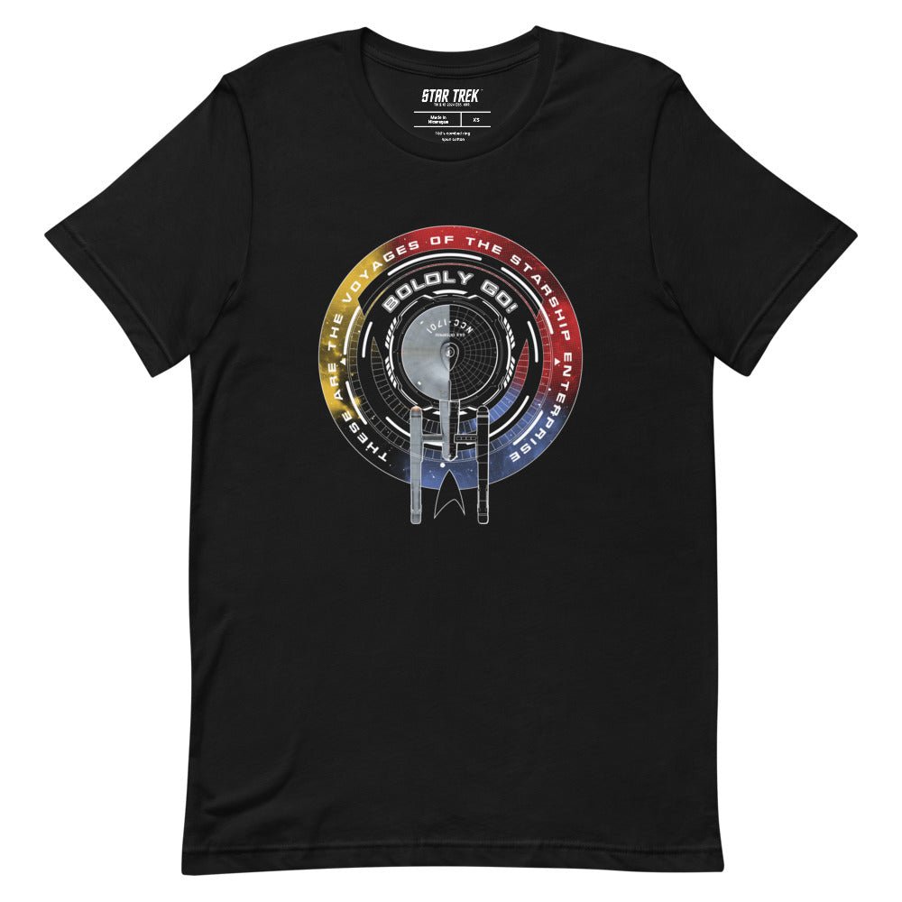 Star Trek: The Original Series Boldly Go Unisex T-Shirt - Paramount Shop