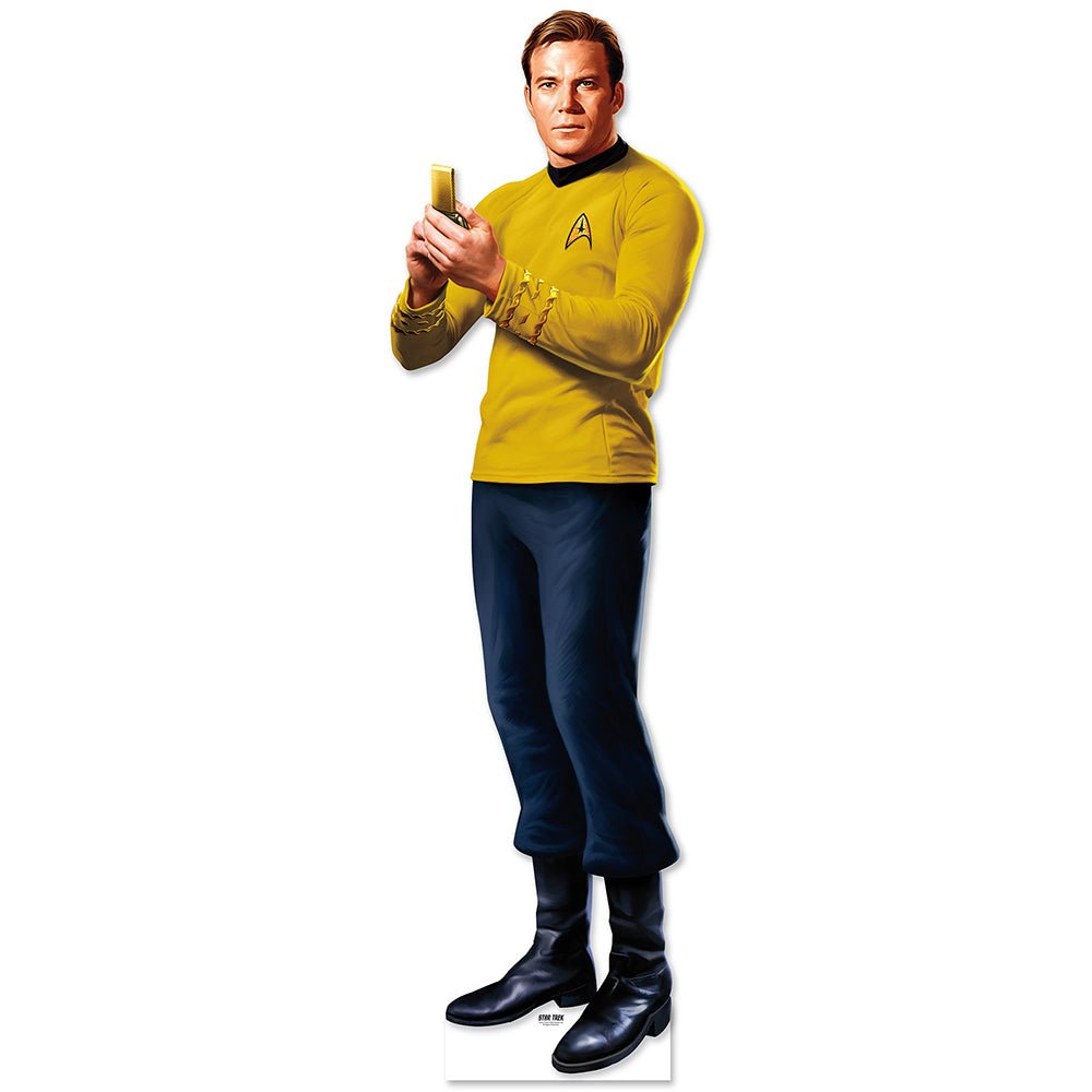 Star Trek: The Original Series Captain Kirk Cardboard Cutout Standee - Paramount Shop