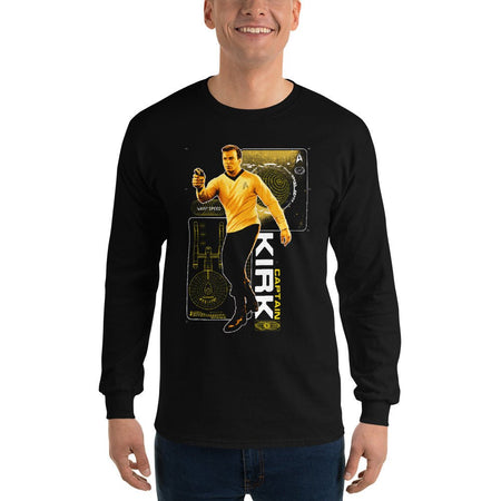 Star Trek: The Original Series Captain Kirk Long Sleeve T-Shirt - Paramount Shop