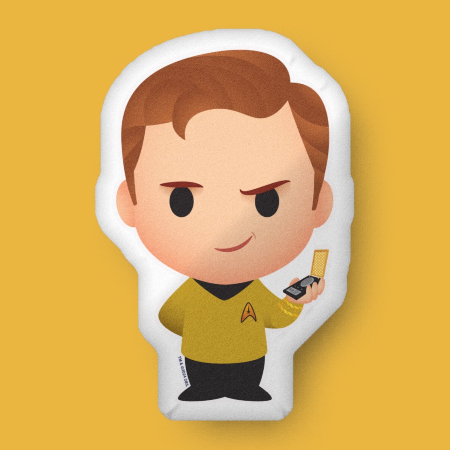 Star Trek: The Original Series Chibi Kirk Pillow - Paramount Shop