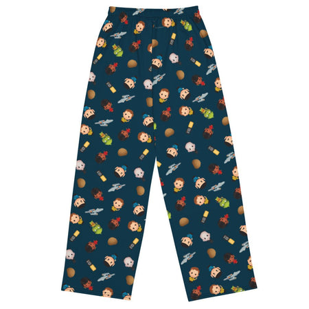 Star Trek: The Original Series Chibi Unisex Wide Leg Pants - Paramount Shop