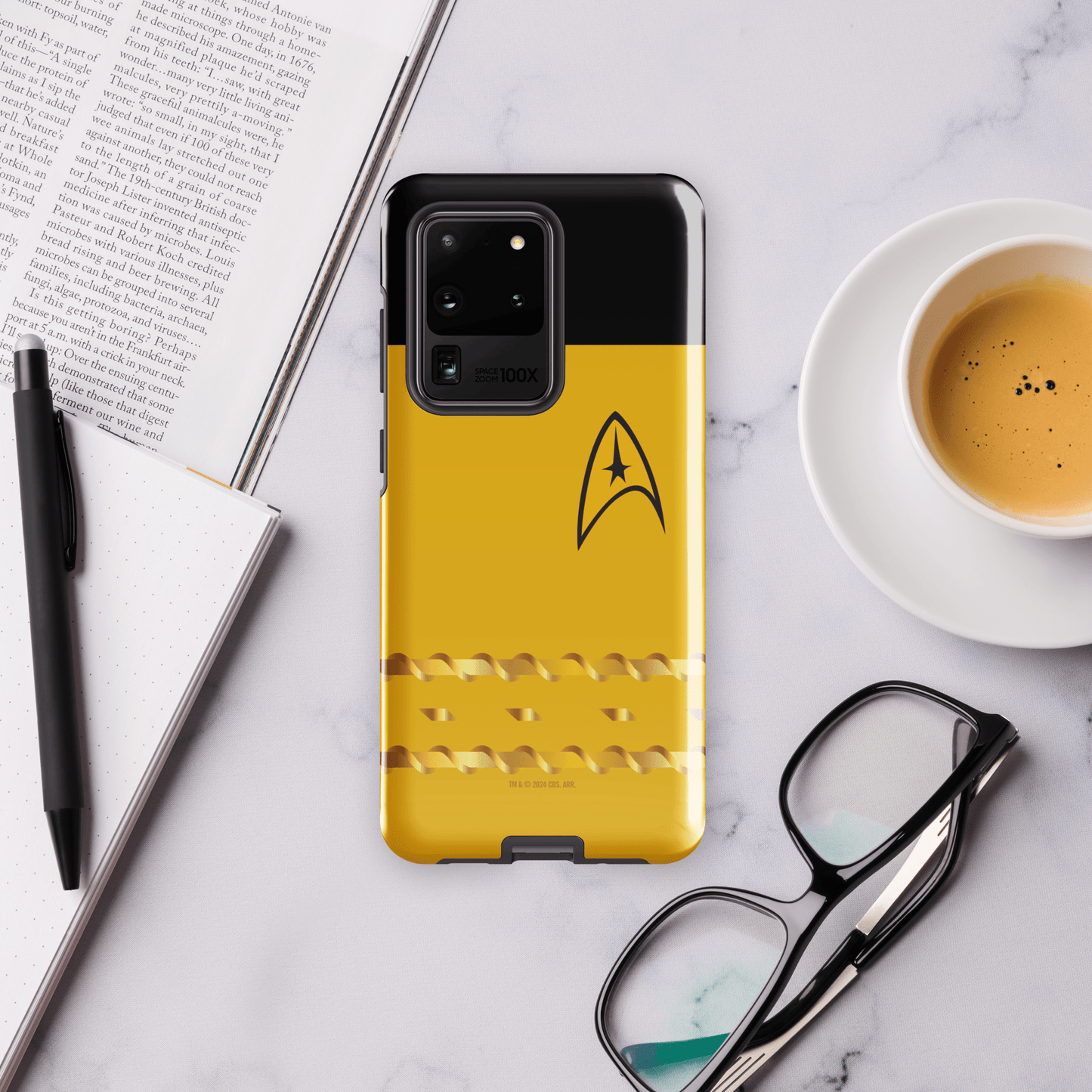 Star Trek: The Original Series Command Uniform Tough Phone Case - Samsung - Paramount Shop