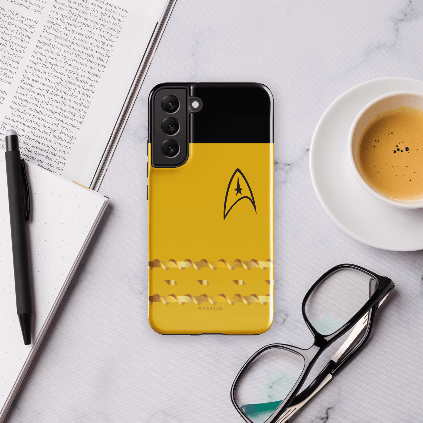 Star Trek: The Original Series Command Uniform Tough Phone Case - Samsung - Paramount Shop