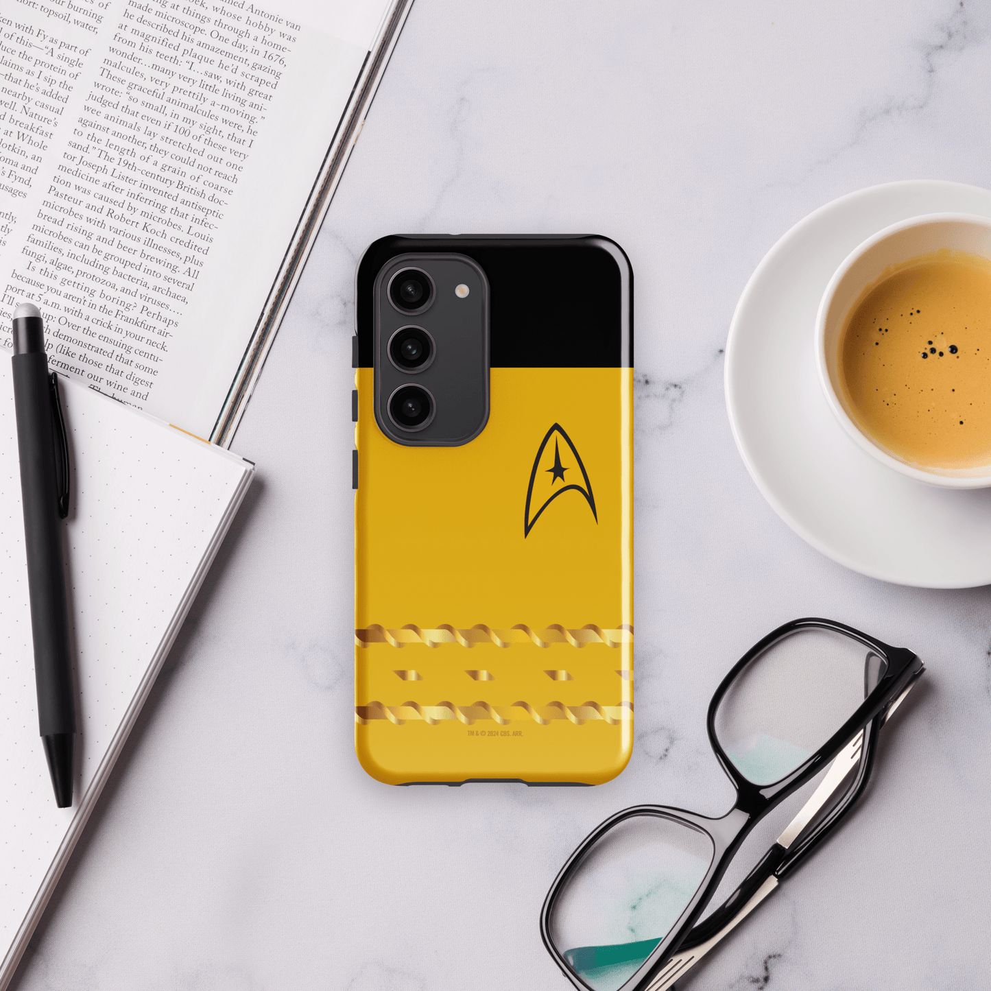 Star Trek: The Original Series Command Uniform Tough Phone Case - Samsung - Paramount Shop