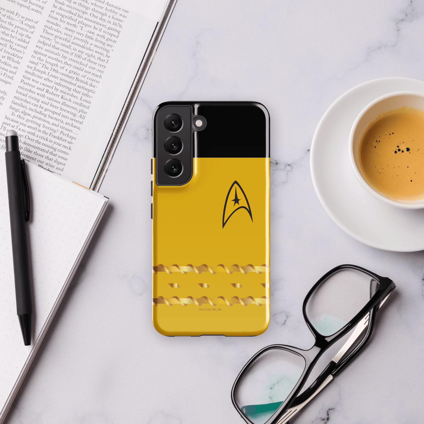 Star Trek: The Original Series Command Uniform Tough Phone Case - Samsung - Paramount Shop