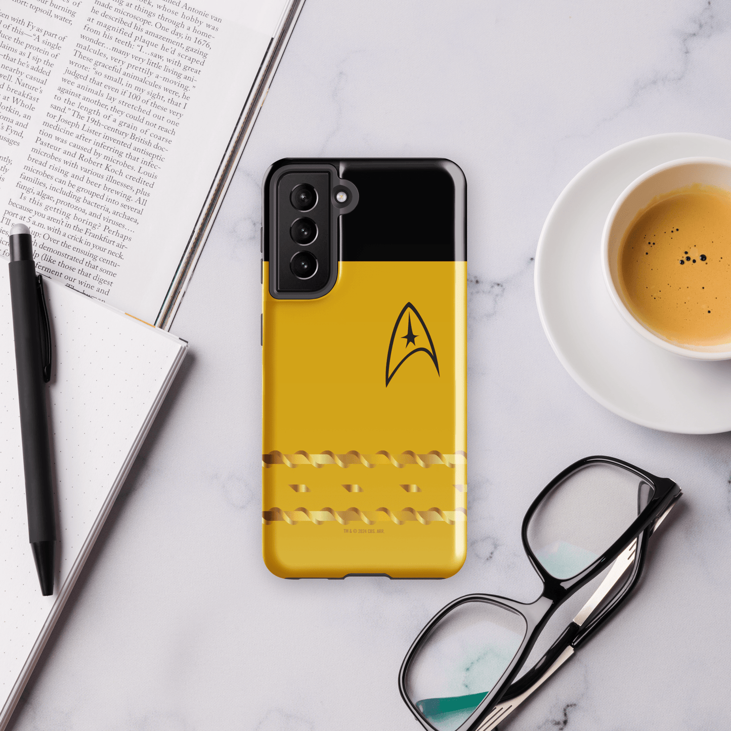 Star Trek: The Original Series Command Uniform Tough Phone Case - Samsung - Paramount Shop