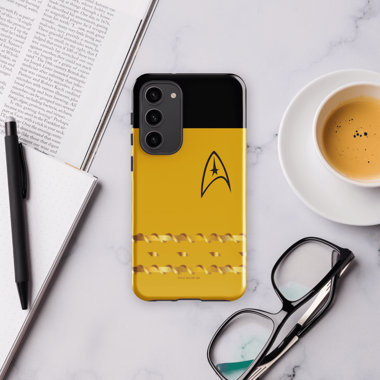 Star Trek: The Original Series Command Uniform Tough Phone Case - Samsung - Paramount Shop