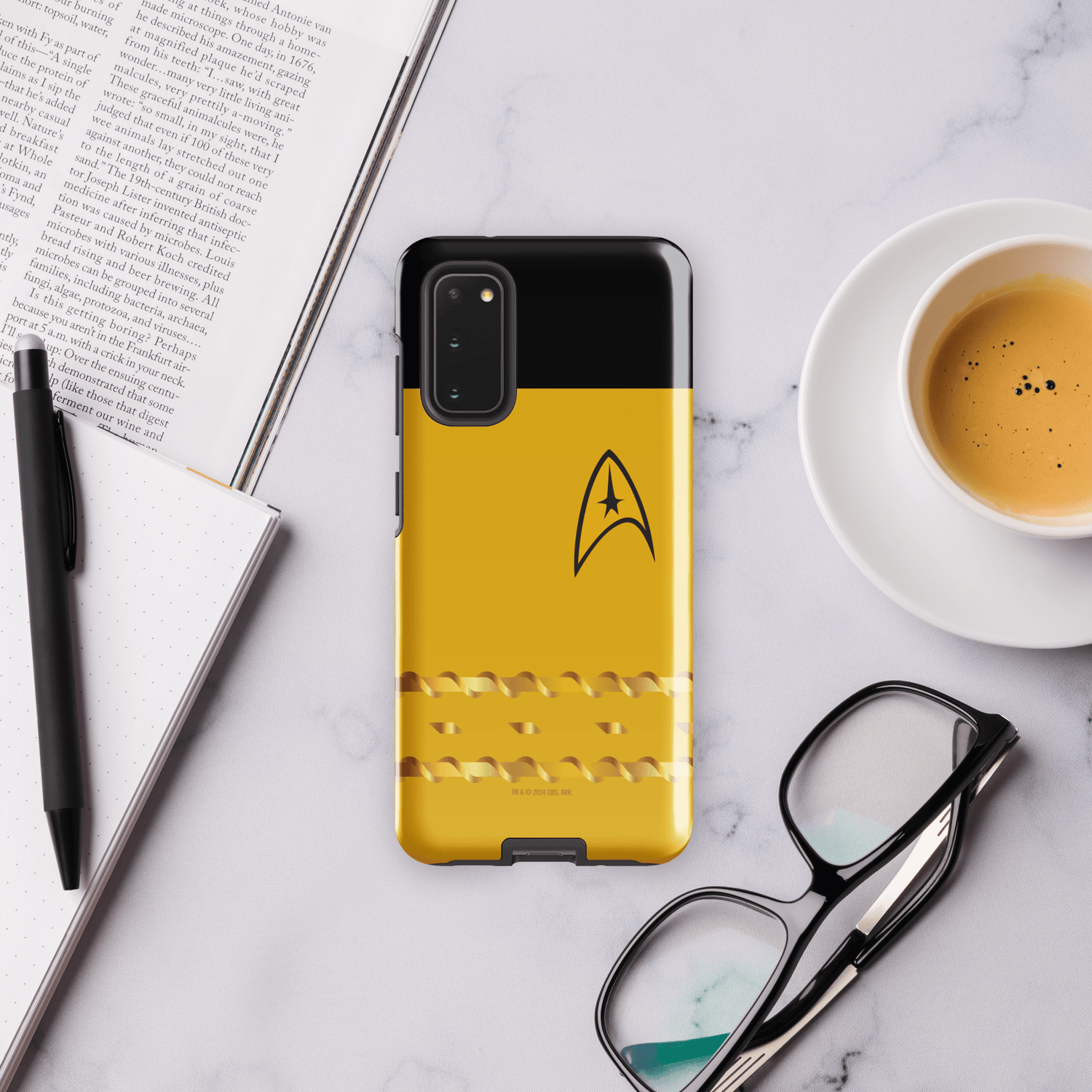 Star Trek: The Original Series Command Uniform Tough Phone Case - Samsung - Paramount Shop