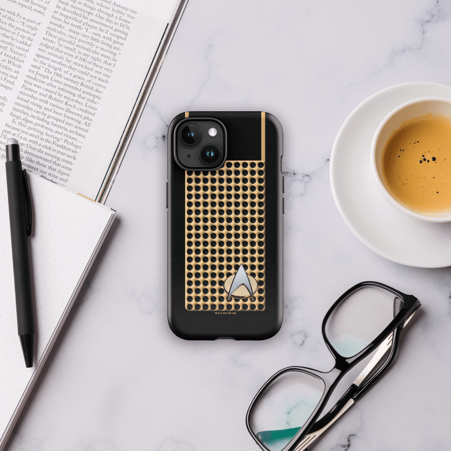 Star Trek: The Original Series Communicator Delta Small Tough Phone Case - iPhone - Paramount Shop