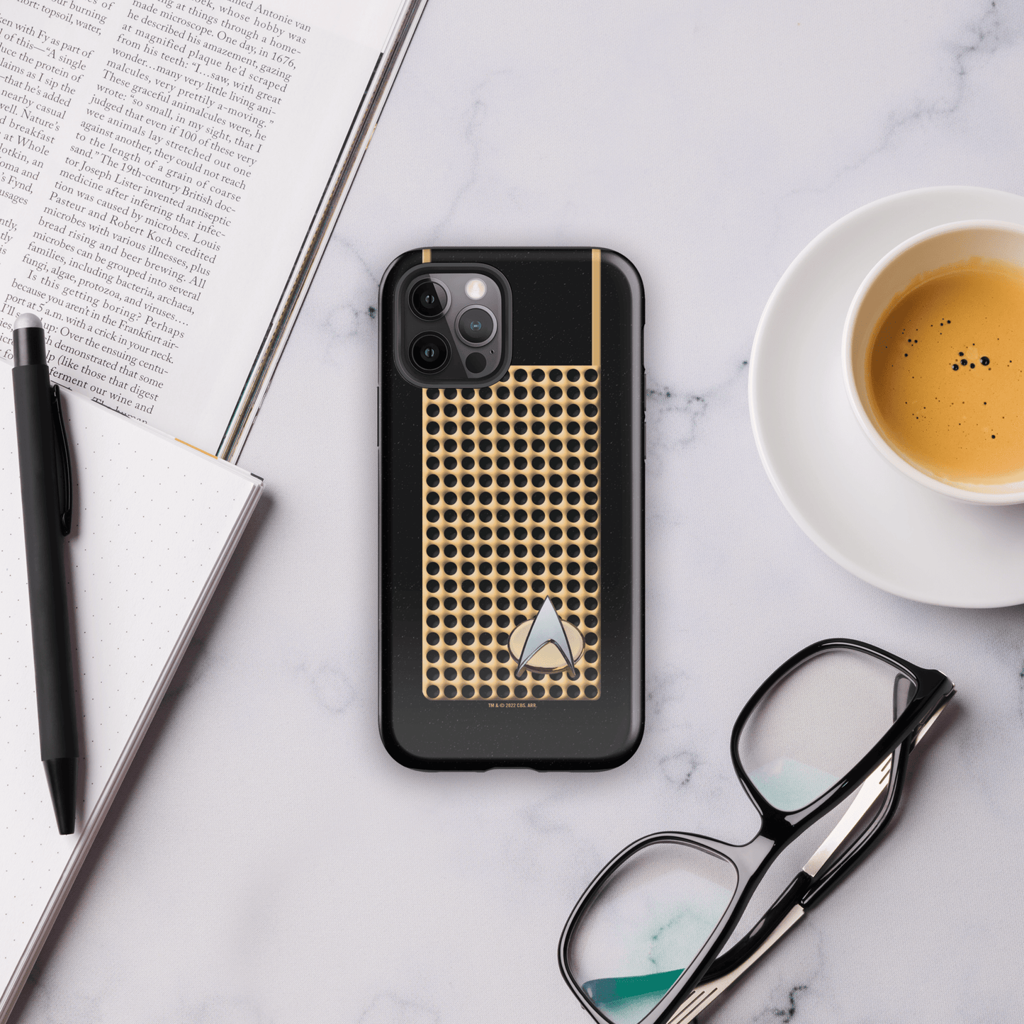 Star Trek: The Original Series Communicator Delta Small Tough Phone Case - iPhone - Paramount Shop