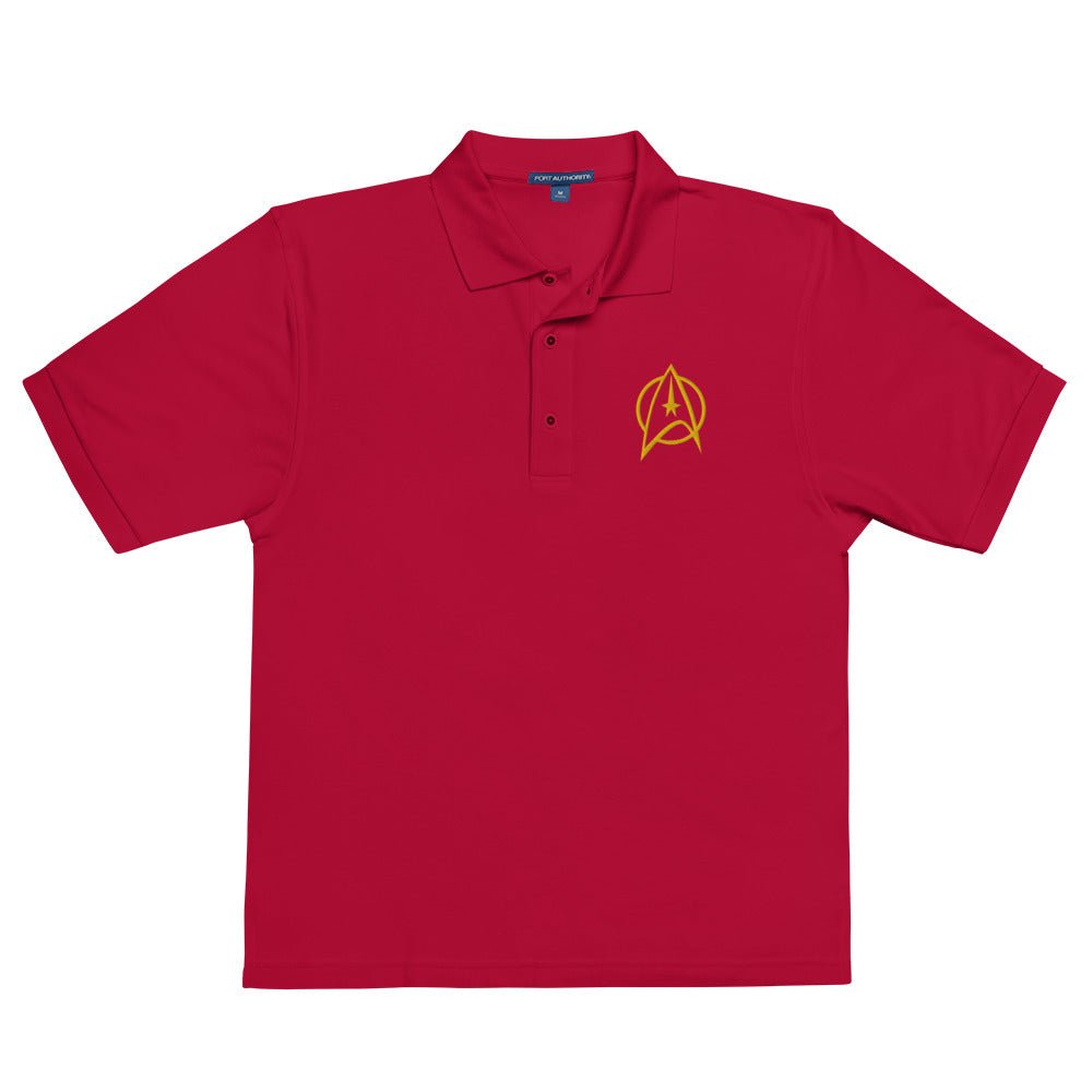 Star Trek: The Original Series Delta Embroidered Polo Shirt - Paramount Shop