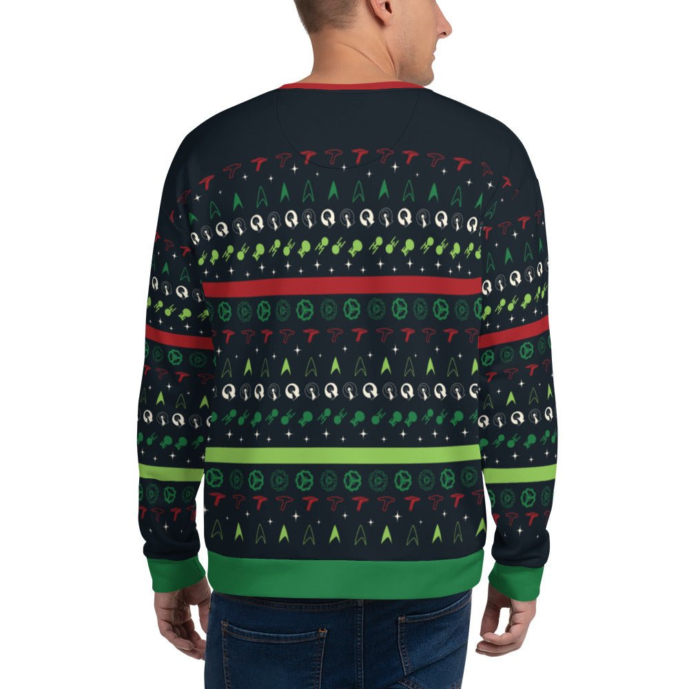 Star Trek: The Original Series Delta Holiday Crewneck - Paramount Shop