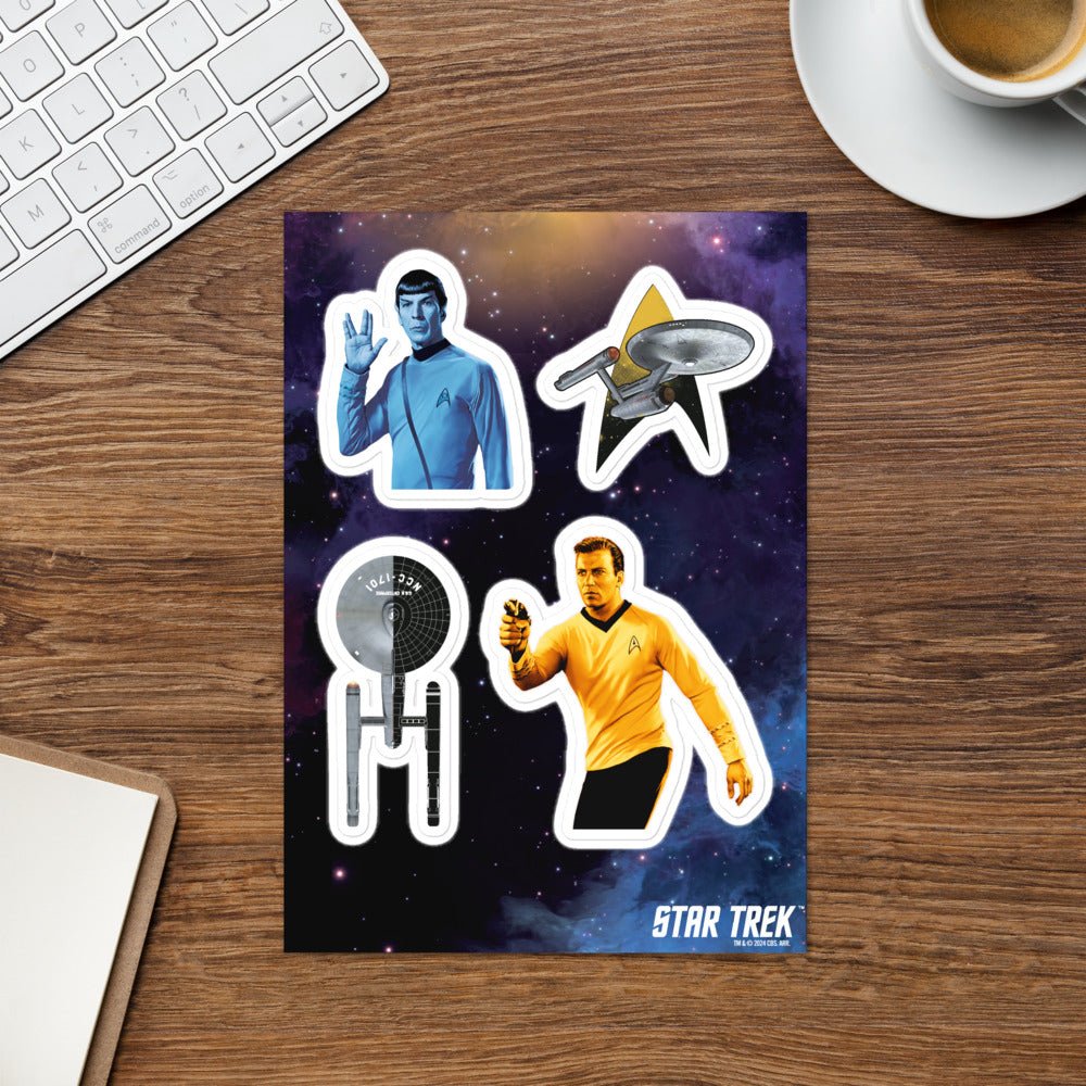 Star Trek: The Original Series Icons Sticker Sheet - Paramount Shop