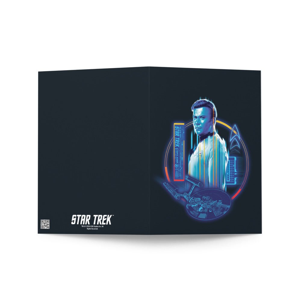 Star Trek: The Original Series Kirk Greeting Card - Paramount Shop