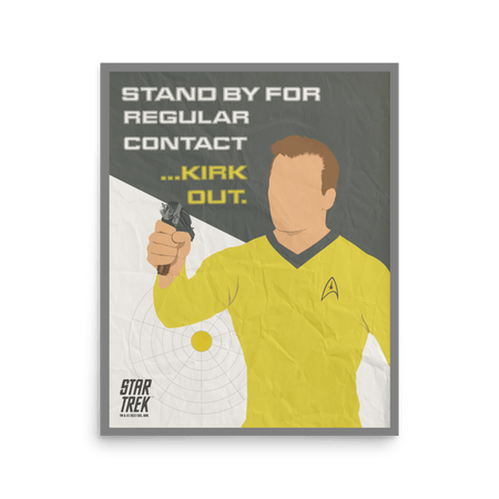 Star Trek: The Original Series Kirk Premium Matte Paper Poster - Paramount Shop