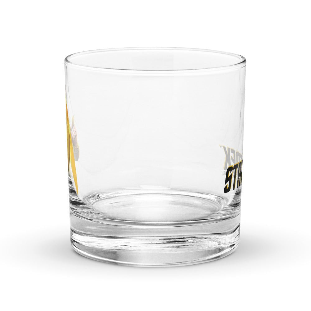 Star Trek: The Original Series Kirk Rocks Glass - Paramount Shop