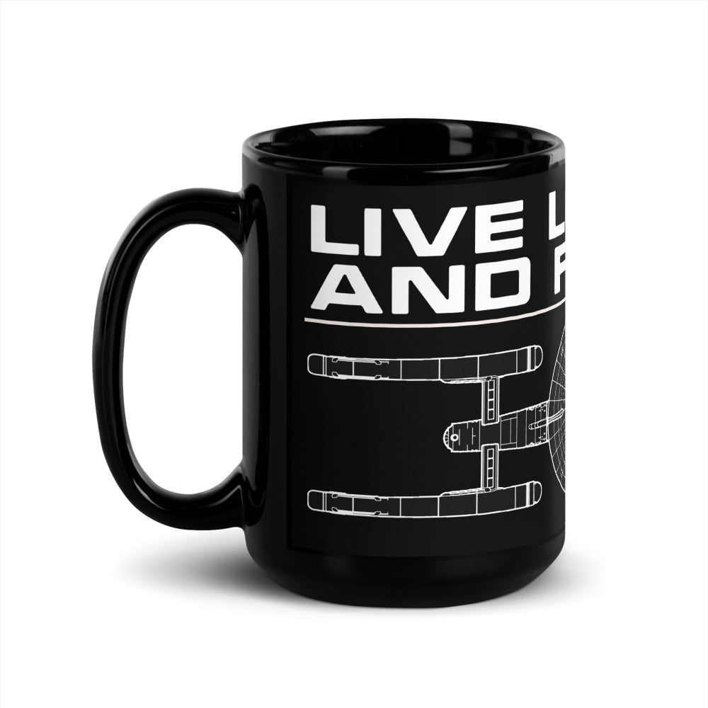 Star Trek: The Original Series Live Long and Prosper Mug - Paramount Shop