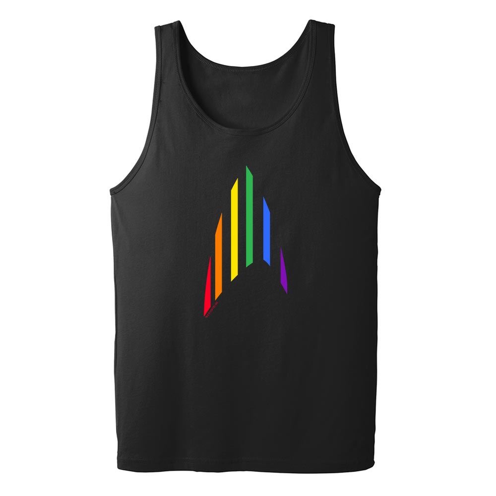 Star Trek: The Original Series Pride Rainbow Delta Adult Tank Top - Paramount Shop