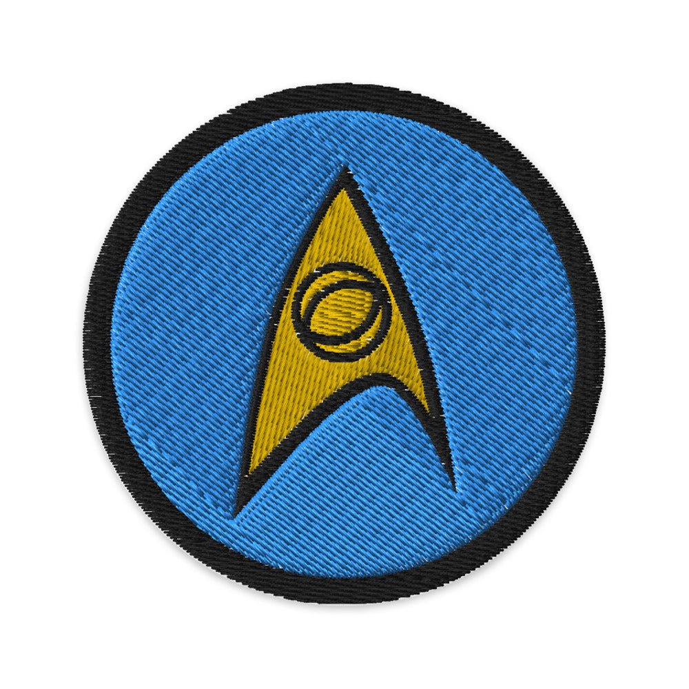 Star Trek: The Original Series Science Badge Embroidered Patch - Paramount Shop