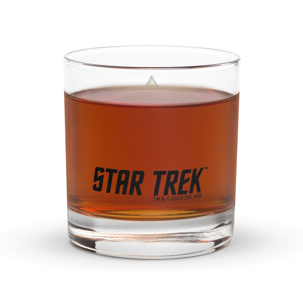 Star Trek: The Original Series Science Delta Rocks Glass - Paramount Shop