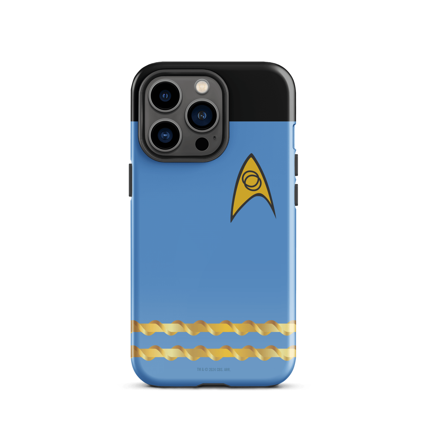 Star Trek: The Original Series Science Uniform Tough Phone Case - iPhone - Paramount Shop